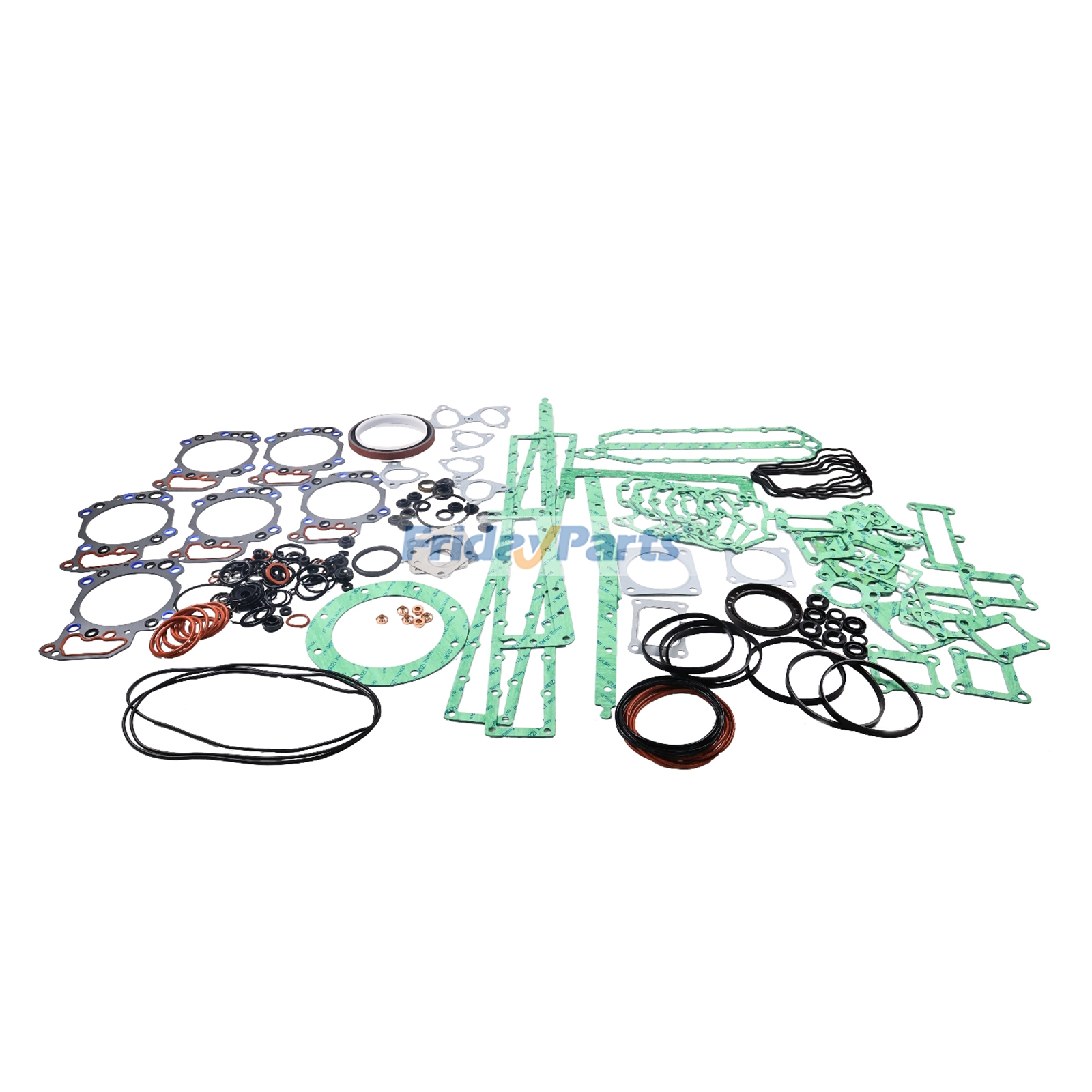 Kit de junta de revisão 6251-K1-9900 6251-K2-9900 para motor Komatsu SAA6D125E-5 SAA6D125E-5A SAA6D125E-5B SAA6D125E-5C Escavadeira PC450-8 para Motor,Escavadora 