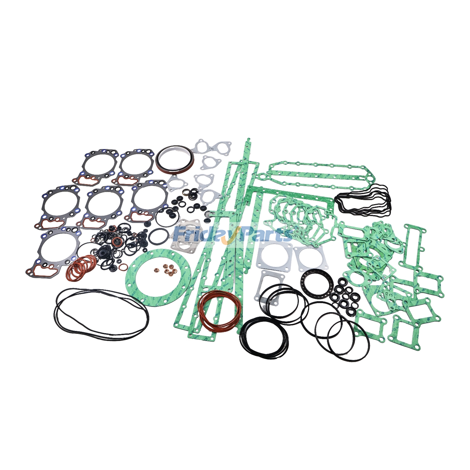 Motor,Escavadora  Para KOMATSU - Kit de junta de revisão 6251-K1-9900 6251-K2-9900 para motor Komatsu SAA6D125E-5 SAA6D125E-5A SAA6D125E-5B SAA6D125E-5C Escavadeira PC450-8