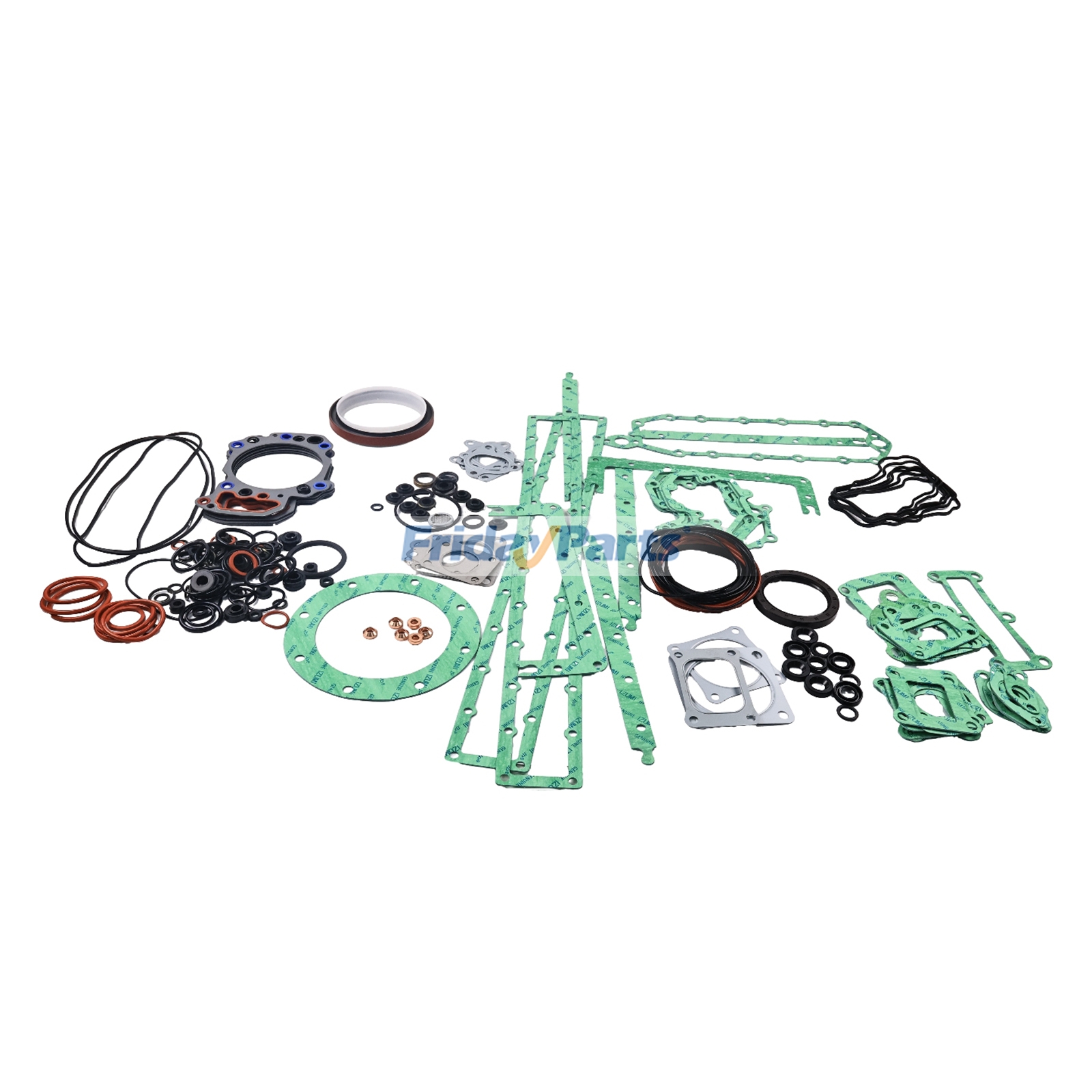 Compre Kit de junta de revisão 6251-K1-9900 6251-K2-9900 para motor Komatsu SAA6D125E-5 SAA6D125E-5A SAA6D125E-5B SAA6D125E-5C Escavadeira PC450-8 na FridayParts