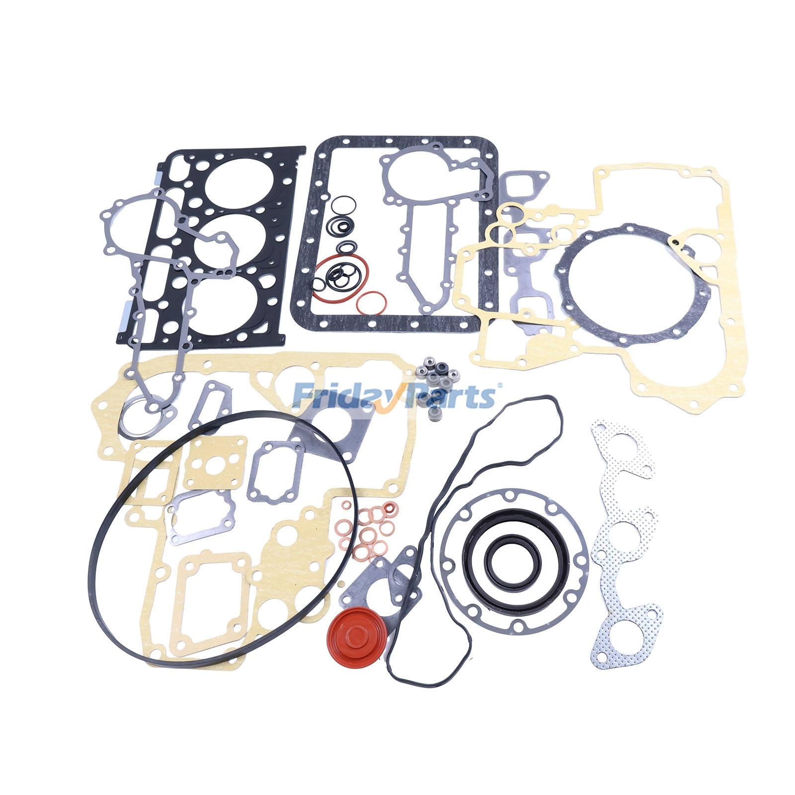 Motor,Escavadora  Para BOBCAT - Kit de junta de revisão 6668929 6668930 para escavadeira Kubota Engine D1703 Bobcat 325 328