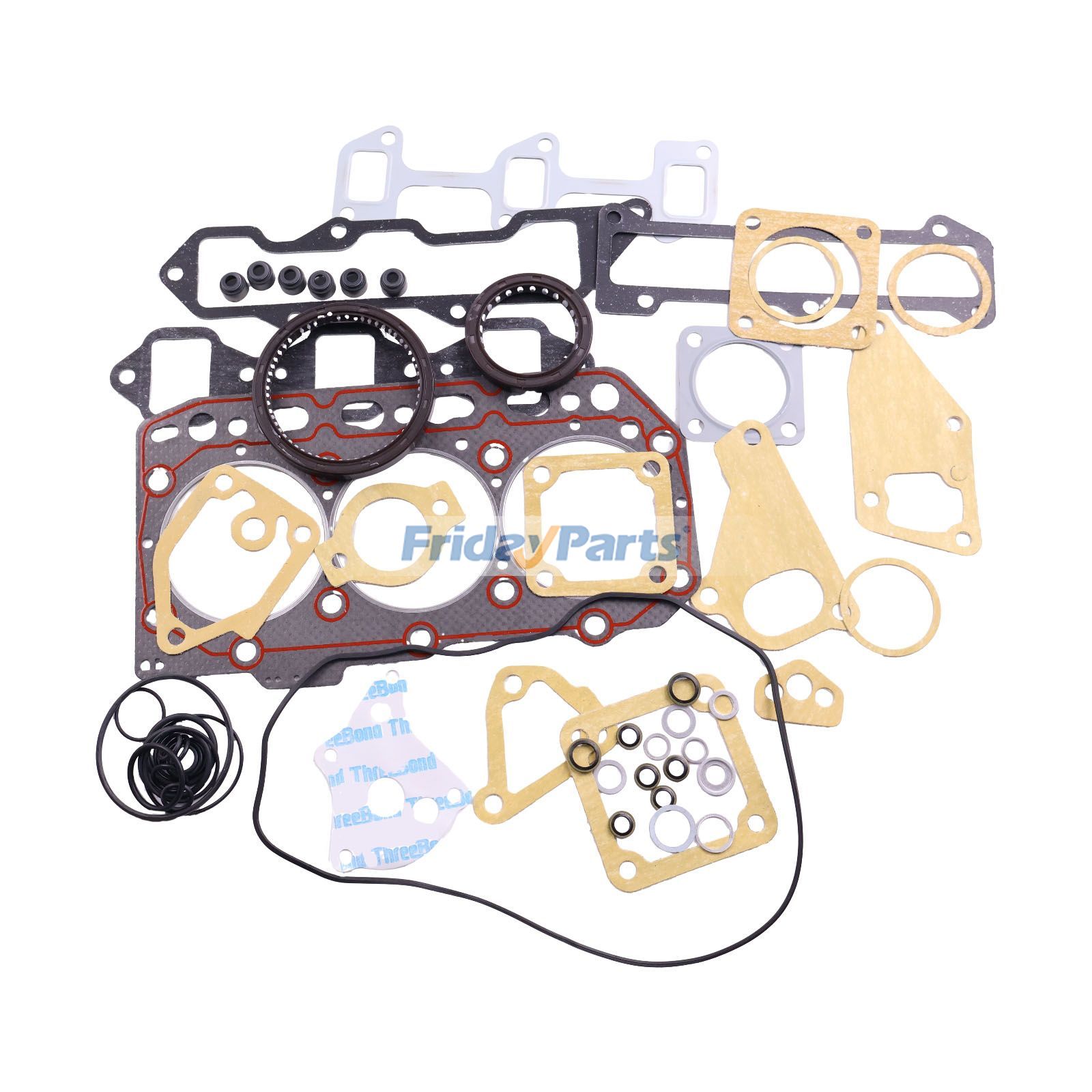Überholungsdichtungssatz 729271-92600 für Yanmar-Motor 3JH4E 3JH5E 3JH5AE 3TNV88 3D88E 3JH5