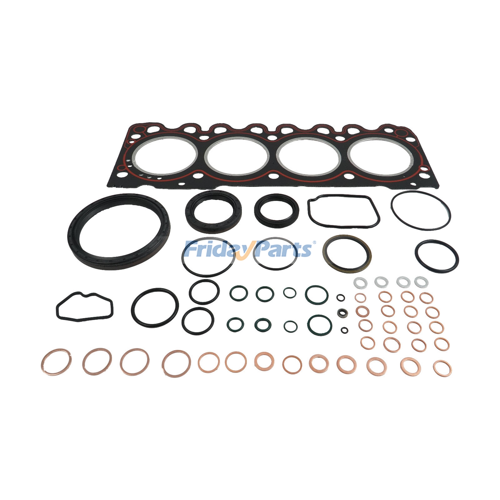 Kit de juntas de revisión para motor Deutz F4L1011 BF4L1011 BF4L1011F para Motor