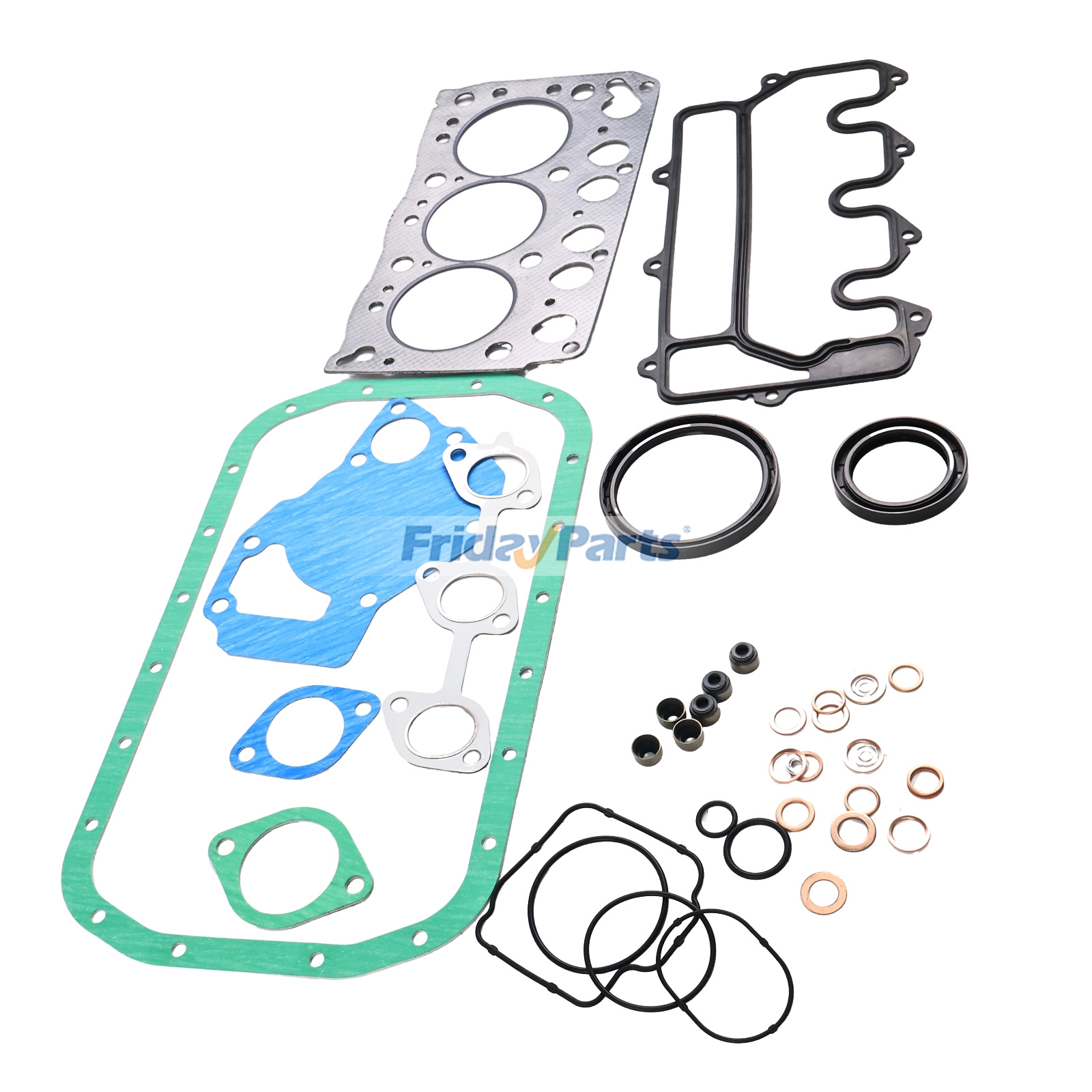 Kit de juntas de revisión para motor de compresor de aire Ingersoll Rand 3IRL2N