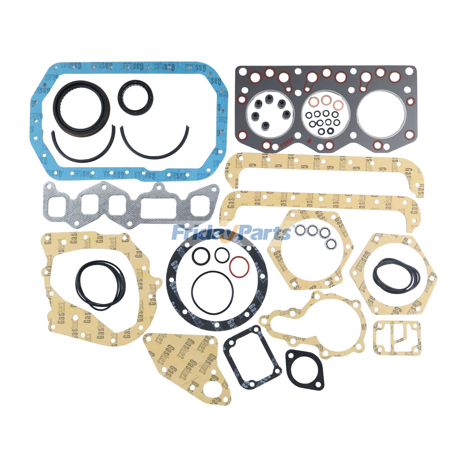 Kit de joints de révision pour moteur Iseki E3AD1 tracteur 317