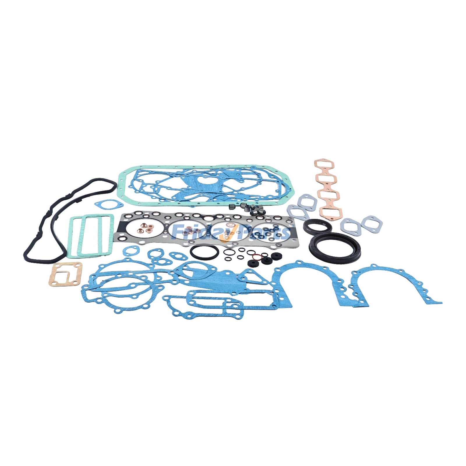 Overhaul Gasket Kit for Isuzu Engine 4BD1 4BD1T Hitachi Excavator EX100-3 EX120 EX150 EX90 EX100 EX120-2