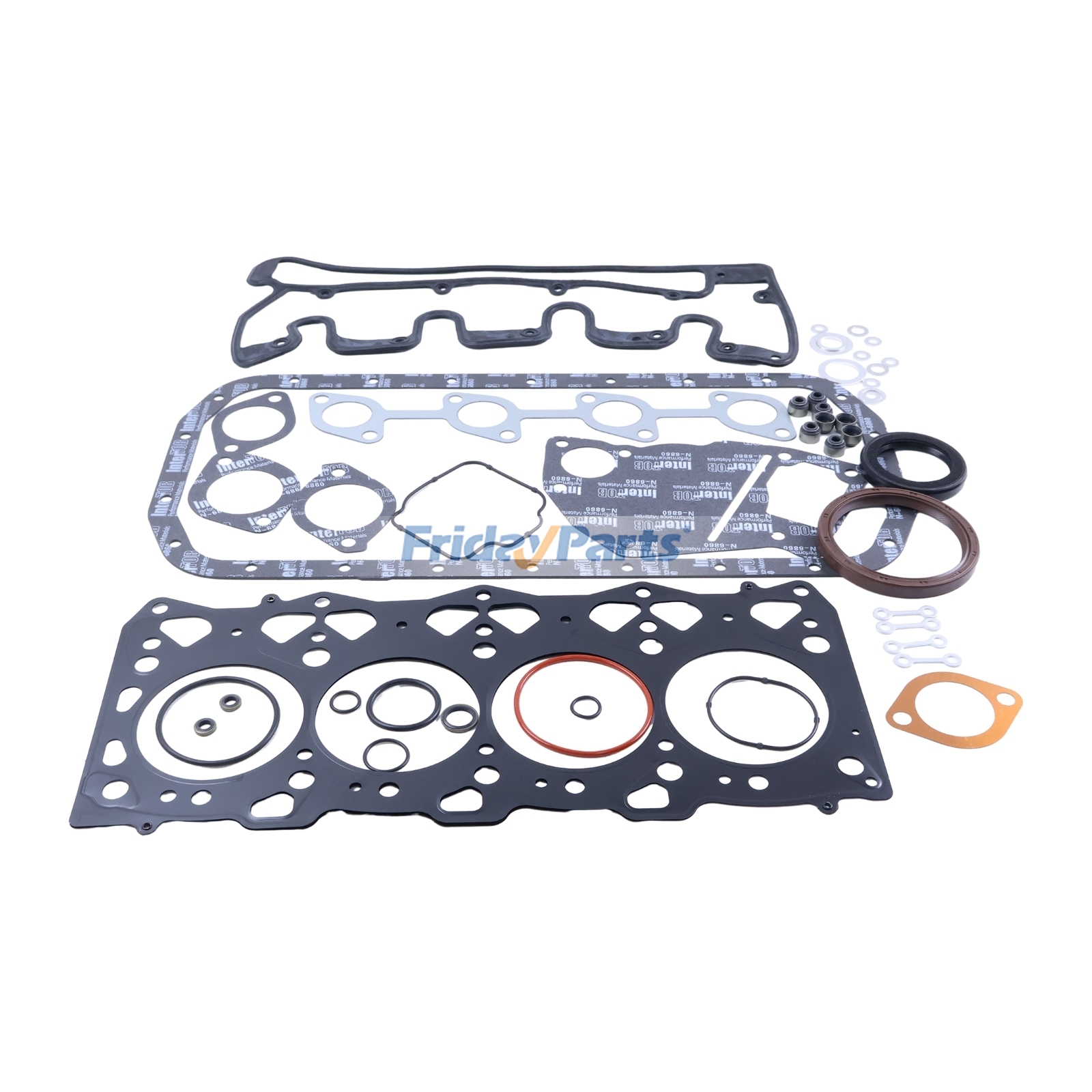 Overhaul Gasket Kit 587812-8104 for Isuzu Engine 4LE1 Hyundai Forklift HDF15-3 HDF18-3