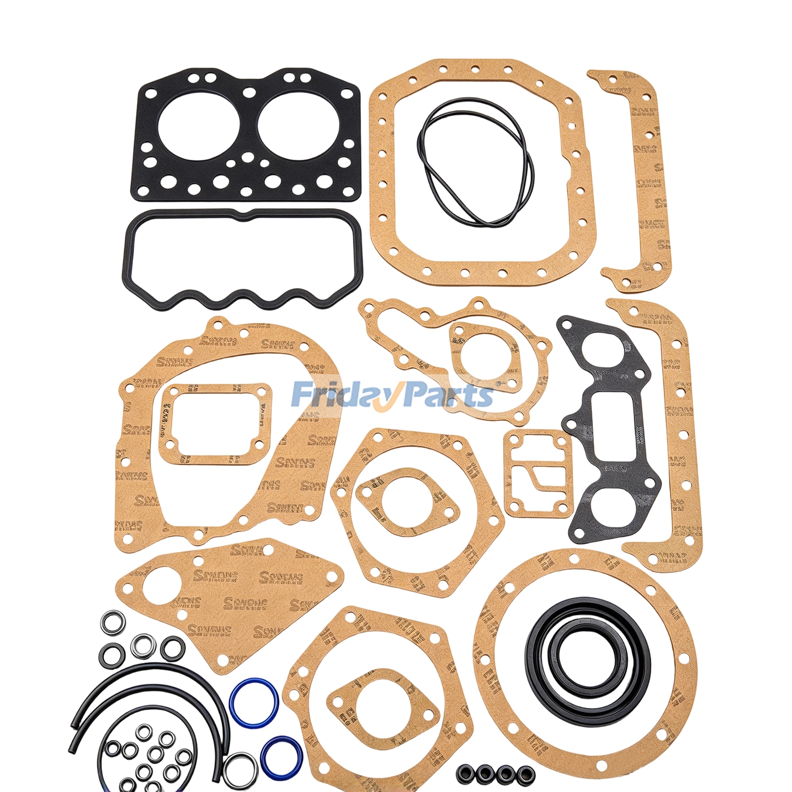 Kit de juntas de revisión para motor Isuzu 2AA1 Bobcat Loader 533 543 para Motor,Pala cargadora,Tractor