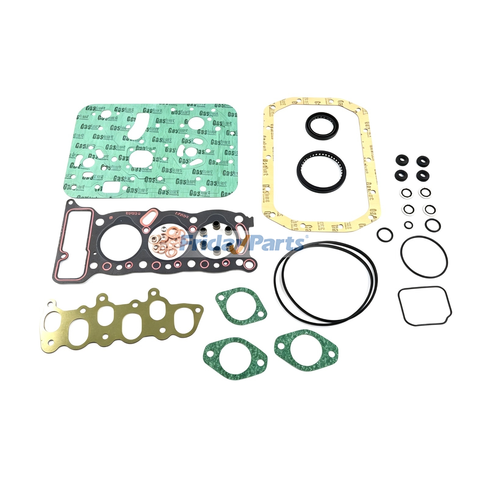 Kit de juntas de revisión para motor Isuzu 3KA1 IHI Excavadora IS10F para Motor,Excavadora