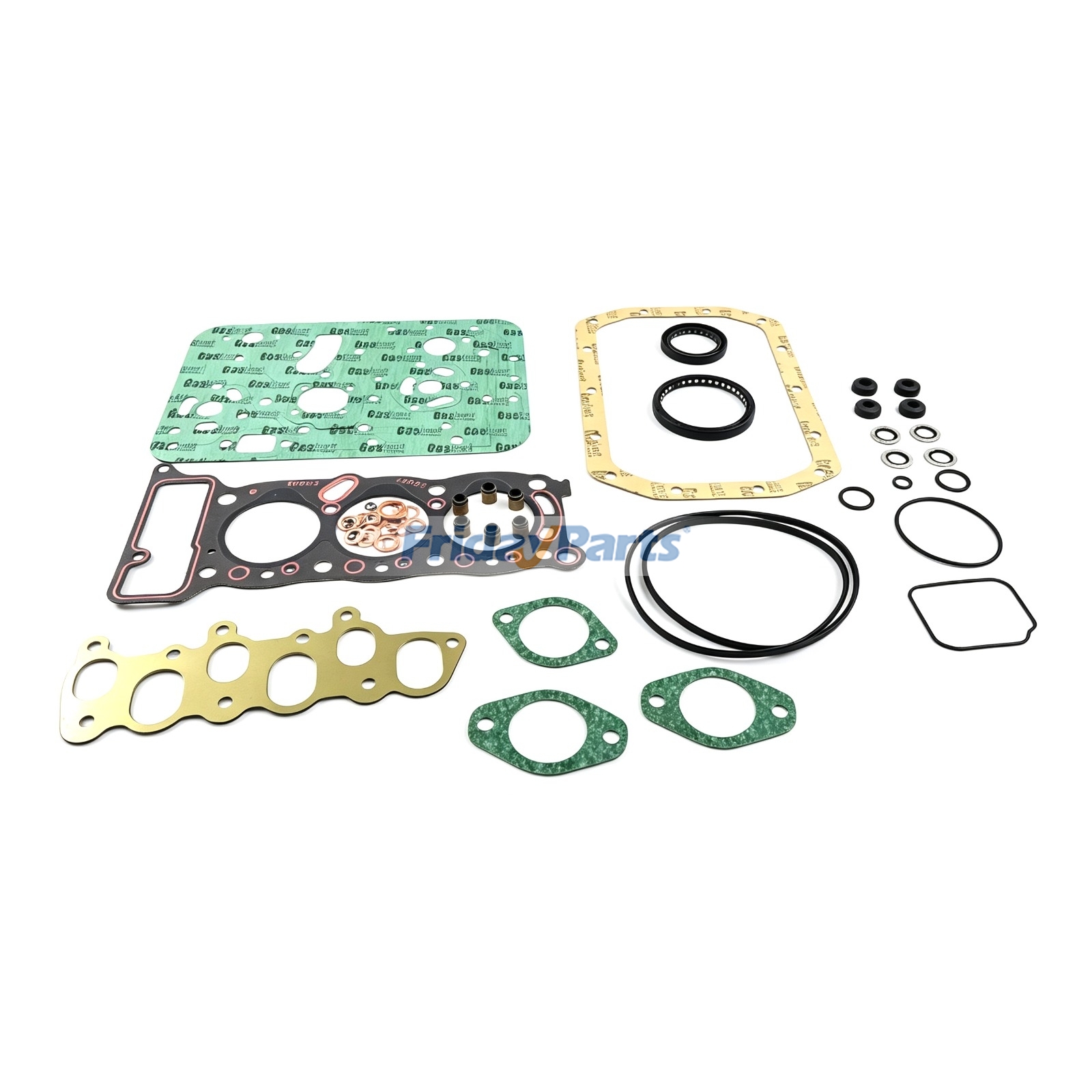 Kit de juntas de revisión para motor Isuzu 3KA1 IHI Excavadora IS10F Para OTRA MARCA