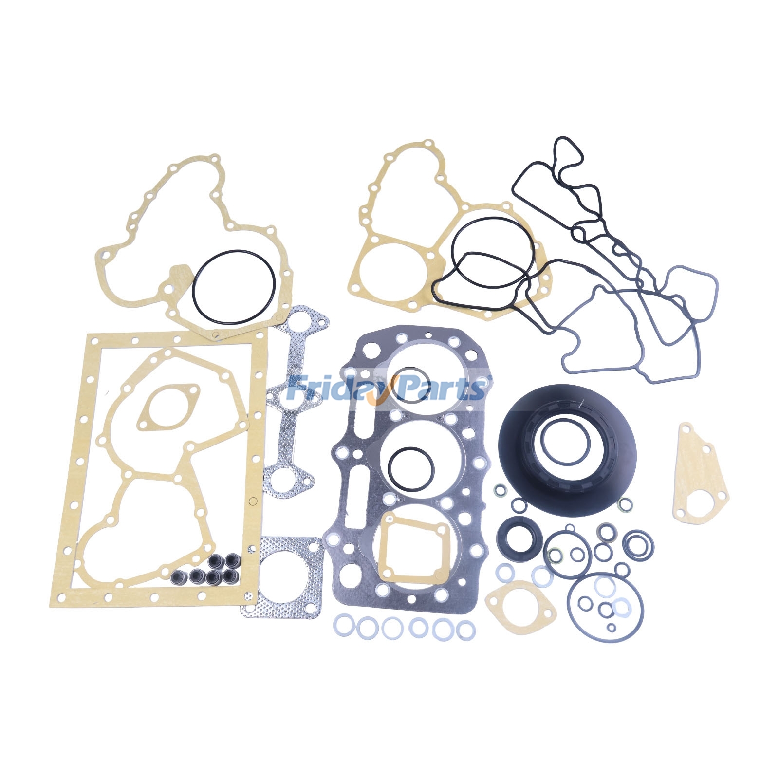 Kit de juntas de revisión para motor Isuzu 3YE1 Excavadora Hitachi EX20U-3 ZX25 EX20UR-3
