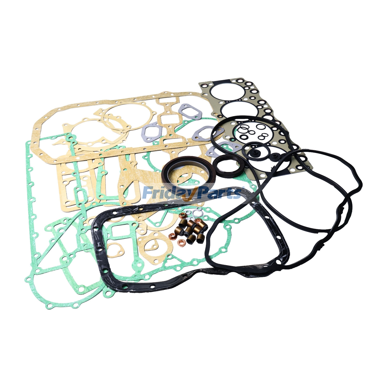 Overhaul Gasket Kit for Isuzu Engine 4BG1T Hitachi Kobelco JCB Link-belt Excavator