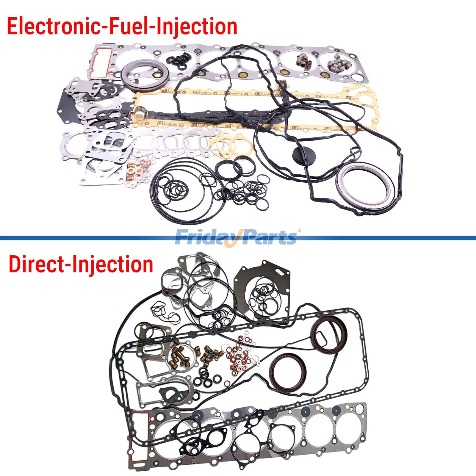 Motor  - Kit de junta de revisão para motor Isuzu 6HK1 6HK1X 7.8