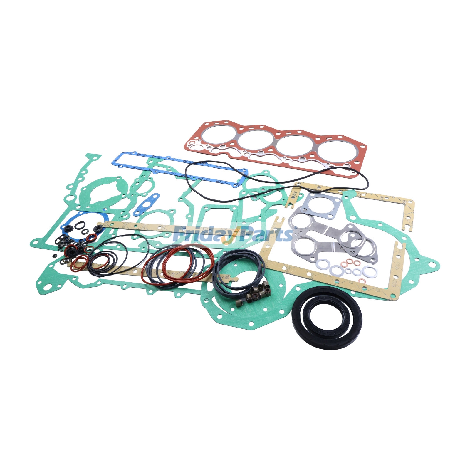 Trator de Esteiras,Motor,Escavadora  Para KOMATSU - Kit de junta de revisão para motor Komatsu 4D105-5 S4D105-5 Escavadeira PC80-1 PC120-1 Dozer D31P-17 D31PL-17