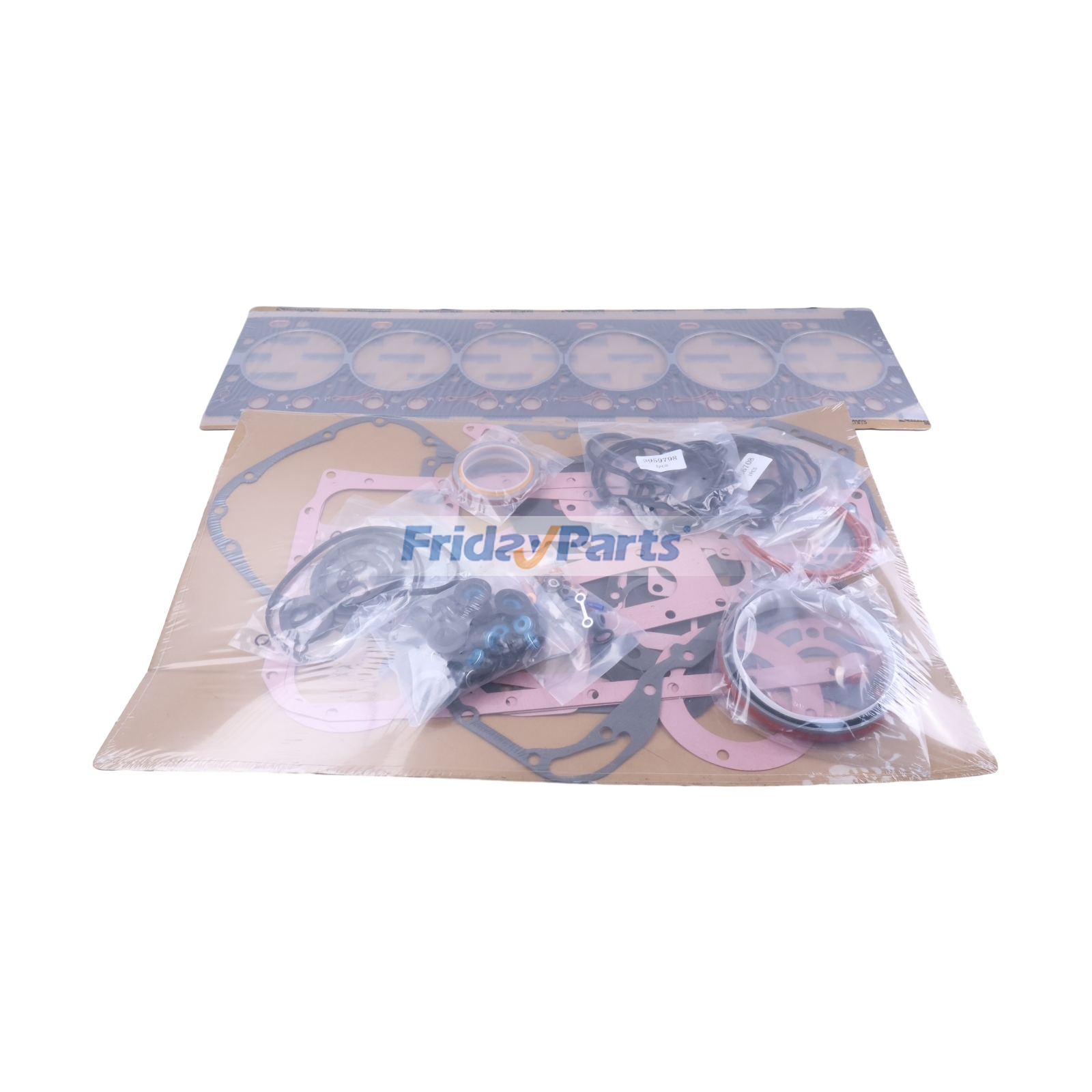 用コマツエンジンSAA6D114E-3A用オーバーホールガスケットキット