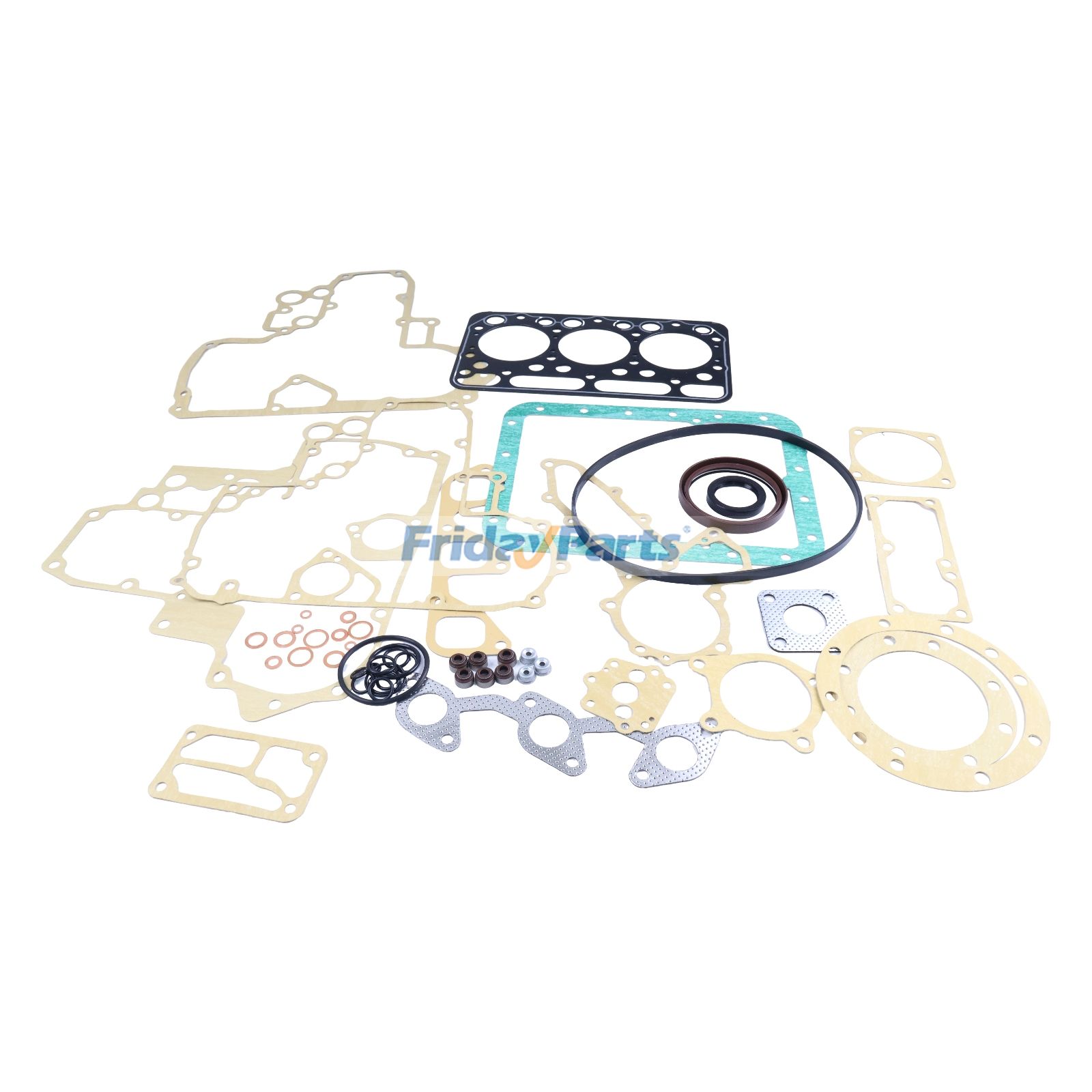 Overhaul Gasket Kit for Kubota Engine D1301 D1301DA D1301-A D1301-DI Tractor L295DT L295F L305 L305DT