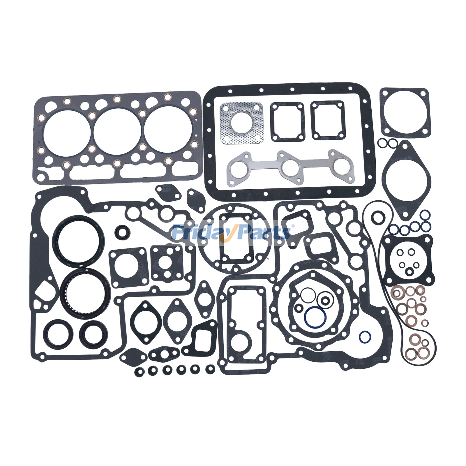 Kit de junta de revisão para motor Kubota D950 KH41 KH61 B1750D B1750E B1550D F2100 para Motor,Cortador de Grama,Trator