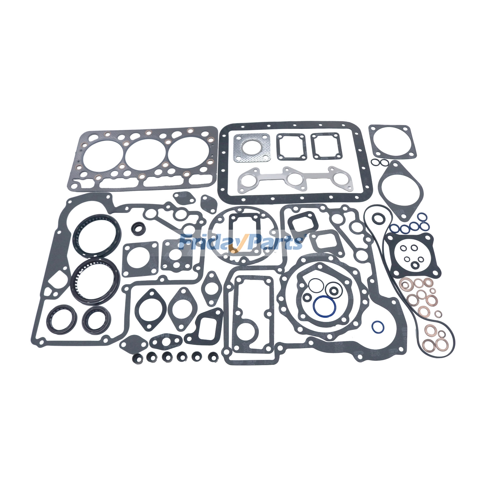 Kit de junta de revisão para motor Kubota D950 KH41 KH61 B1750D B1750E B1550D F2100 FridayParts