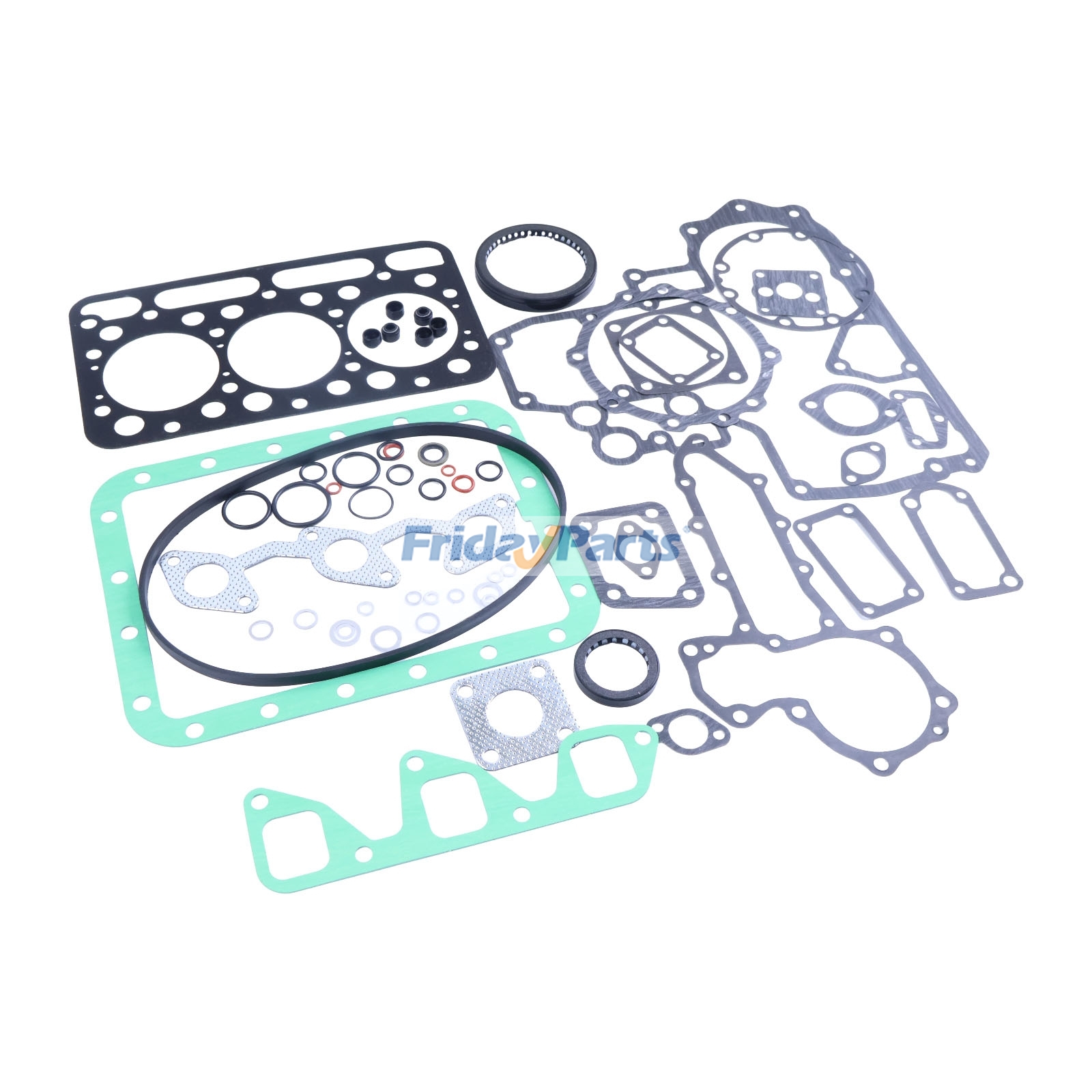 Kit de juntas de revisión para motor Kubota D1462 D1462-DI D1462-DI-AE de FridayParts