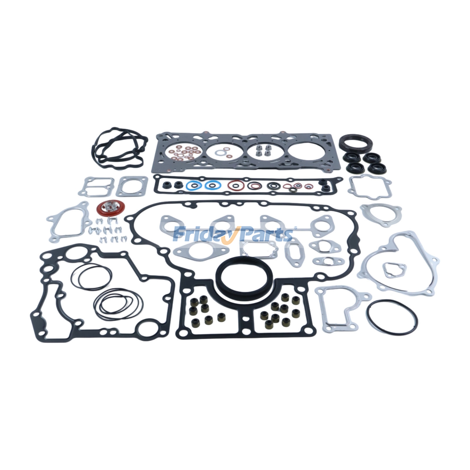 Overhaul Gasket Kit for Kubota V2607 V2607T V2607-DI Engine F3060 ER470 ER460 KX163 KX165-5 SSV65 R530 R630