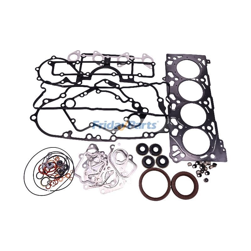 Kit de juntas de revisión para motor Kubota V2607 V2607T V2607-DI F3060 ER470 ER460 KX163 KX165-5 SSV65 R530 R630 Para KUBOTA,Para VOLVO