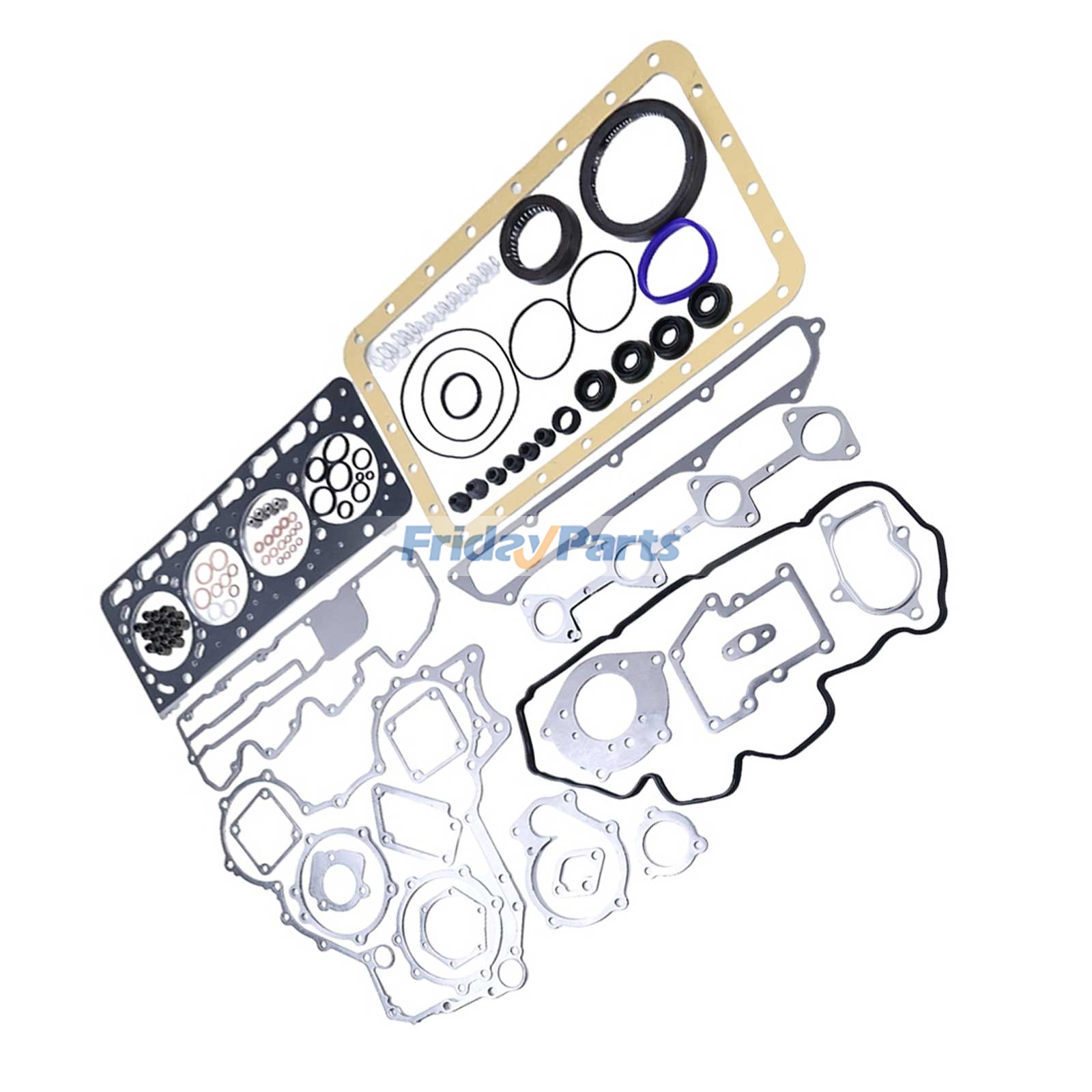 Kit de joints de révision pour moteur Kubota V3800-CR, chargeuse SVL65, SVL75 et SVL90pourPour KUBOTA