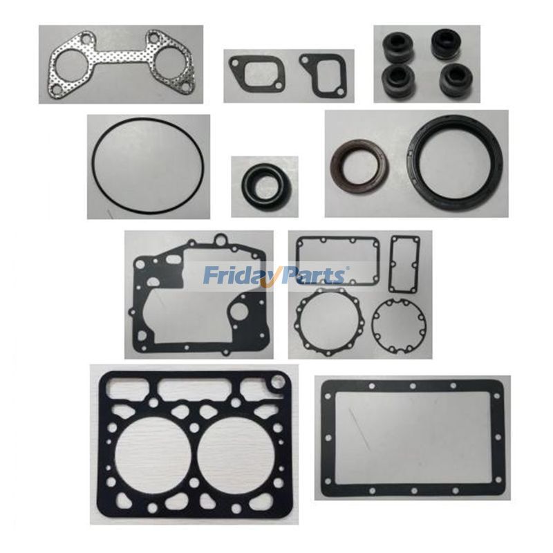Overhaul Gasket Kit for Kubota Engine Z620 Excavator KH36 Tractor RX1300