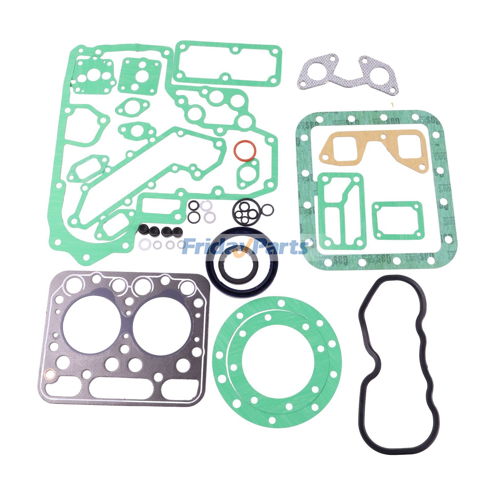 Kit de juntas de revisión para motor Kubota Z750 Z751 Tractor L175 L185 L1501 L1500 Excavadora KH-18(L)