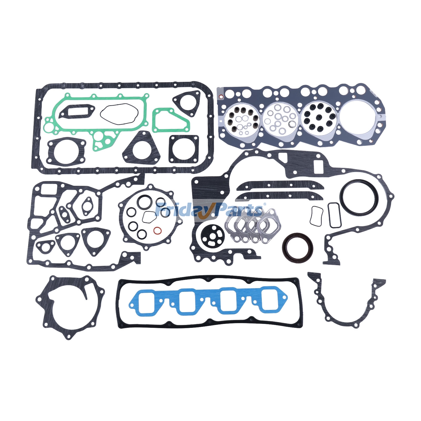 Kit de junta de revisão para Nissan TD27 TD27T TD27Ti Motor D21 Patrol Y60 Caravan Homy TCM Empilhadeira