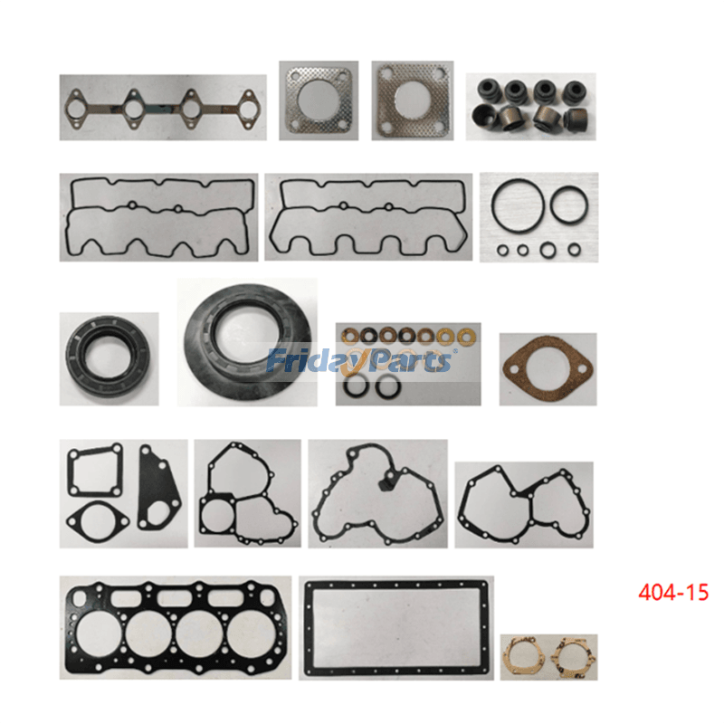 Overhaul Gasket Kit for Perkins Engine 404C-15 404C-15T 404D-15 404-15