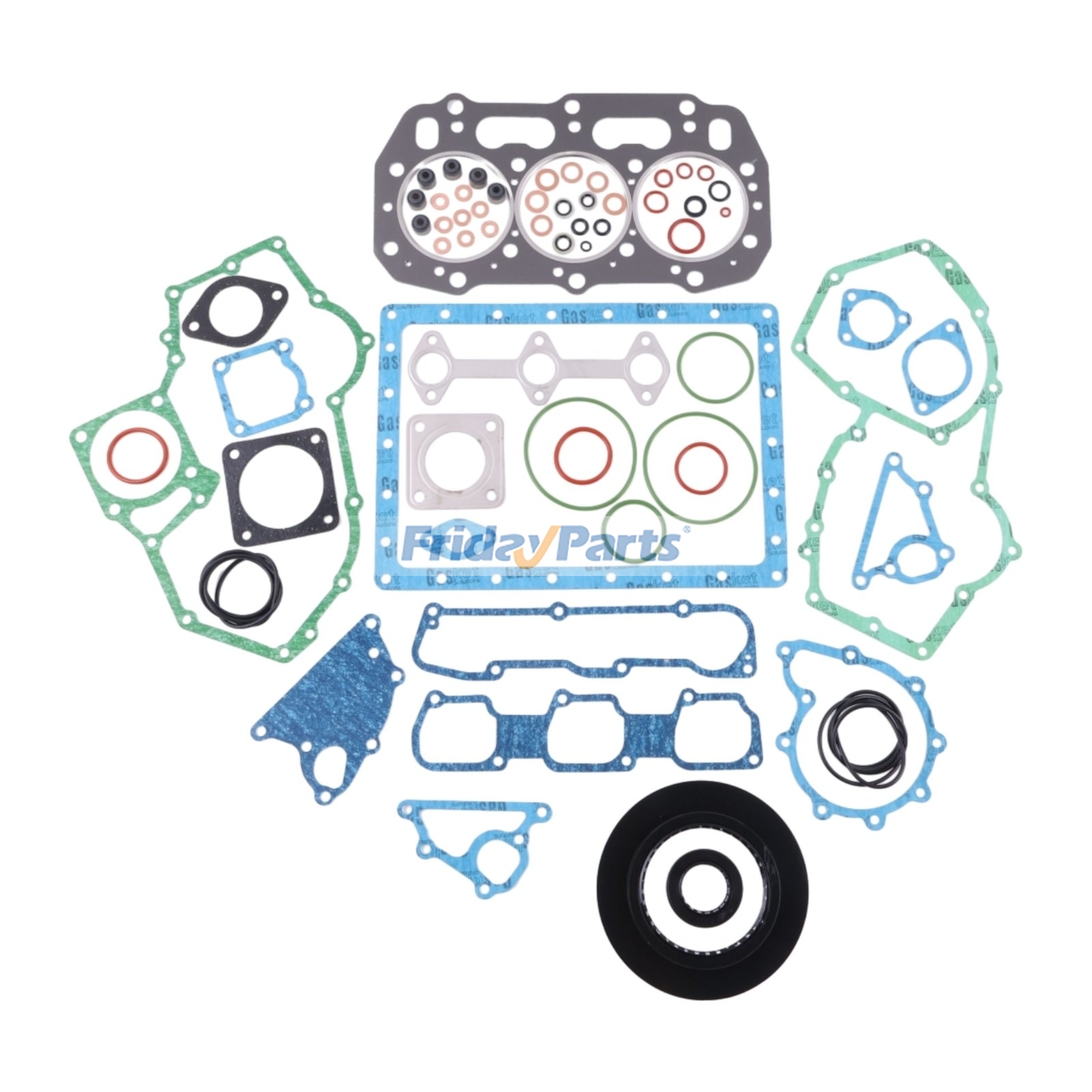 Überholungsdichtungssatz für Shibaura-Motor J843für 