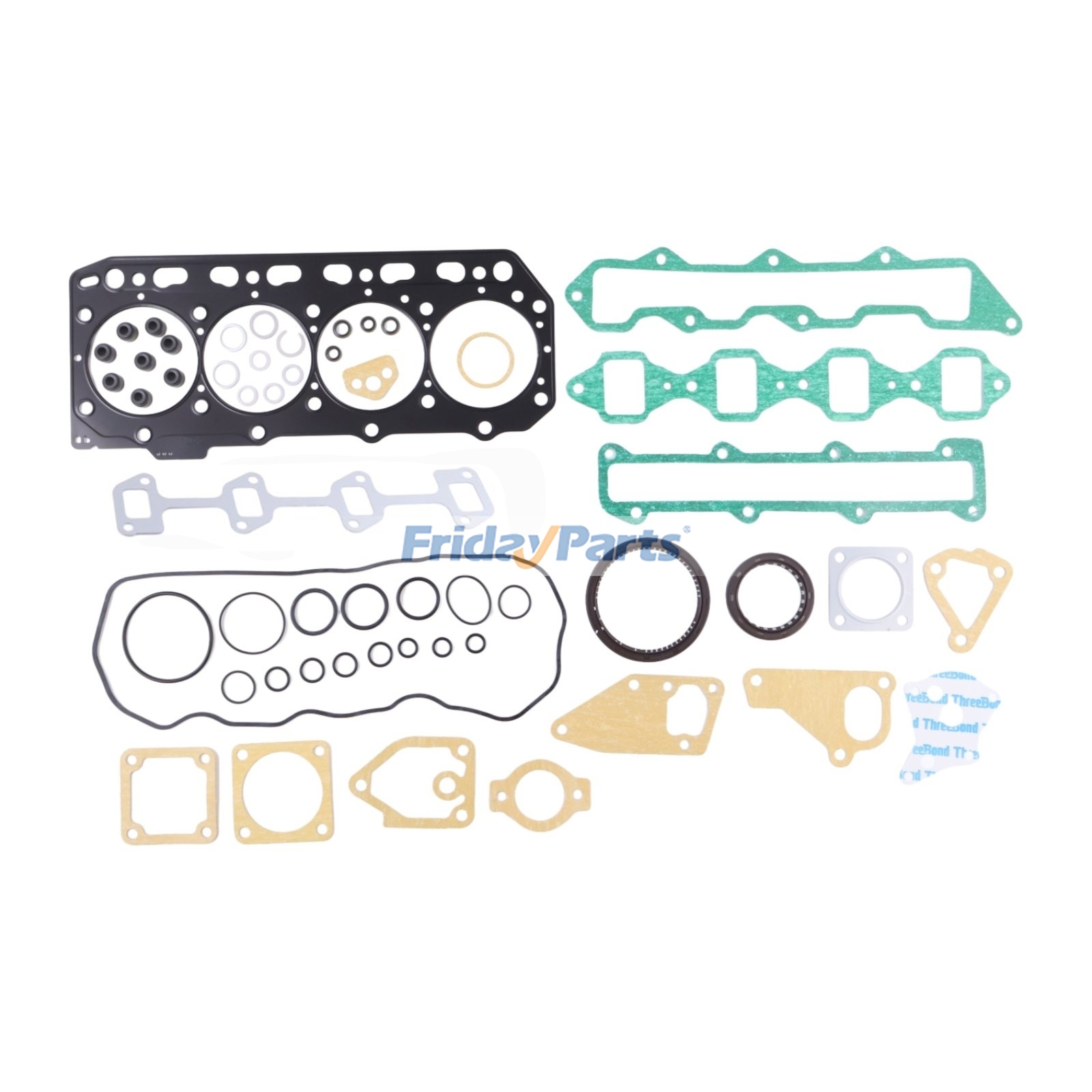 Overhaul Gasket Kit for Thermo King TK486V TK4.86V Engine SB-130 SB-200TG SB-210+ SB-230 SB-310+ SB-330 SB-400