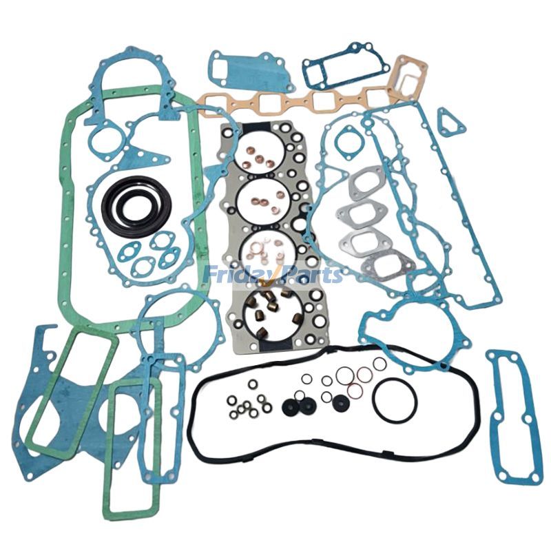 Overhaul Gasket Kit for Isuzu Engine 4BD1 4BD1T Hitachi Excavator EX100-3 EX120 EX150 EX90 EX100 EX120-2