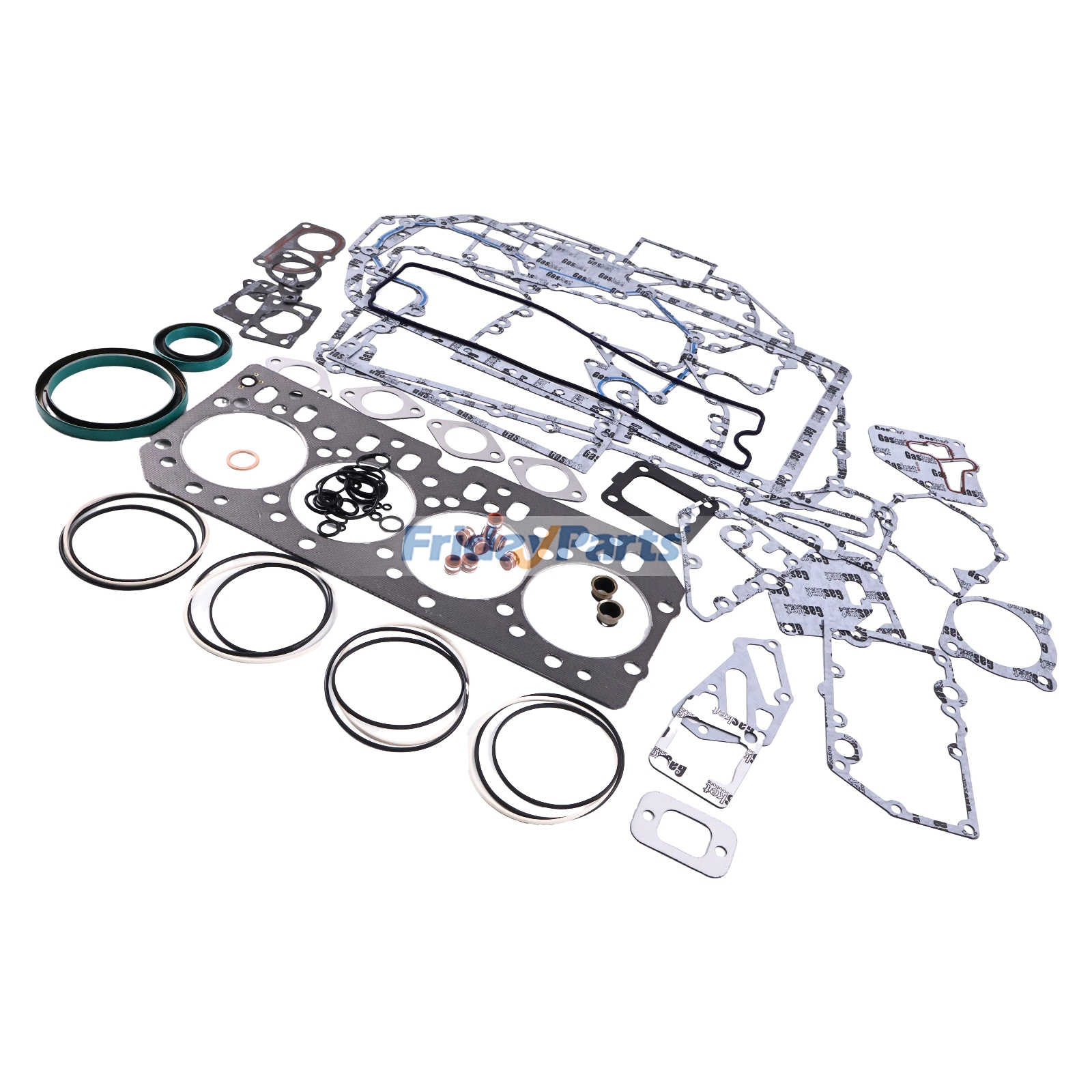 Kit de juntas de revisión R116515 para motores John Deere 4045 6068 Cargador 310L 310K 310G 310E 444K 344J Tractor 5090E 5075E 5055E 5065E 5085M 5095M de FridayParts