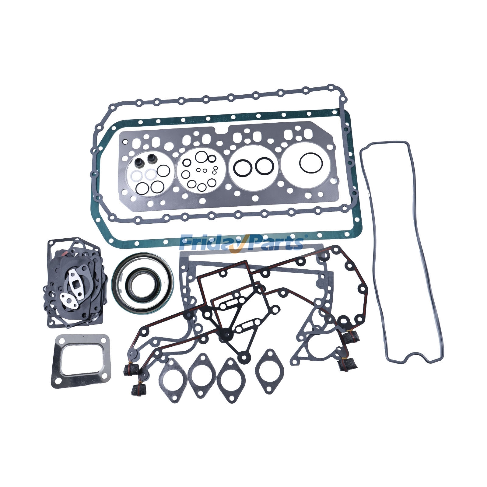 Overhaul Gasket Kit RE520539 for John Deere Engine 6068 Tractor 5025E 5090E 5090EH 5090EL 5090EN 5215F 5315F 5425H 5520N 6120L
