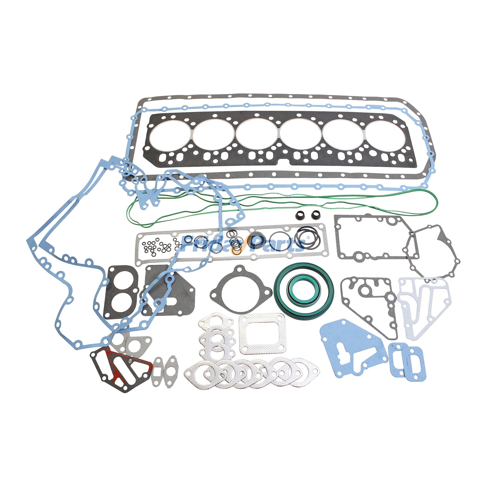 Overhaul Gasket Kit RE527833 for John Deere Engine 6068 6090 Combine T550 S440 W540 W550 W650 Tractor 6430 6630 6930 7230 7430 PREMIUM