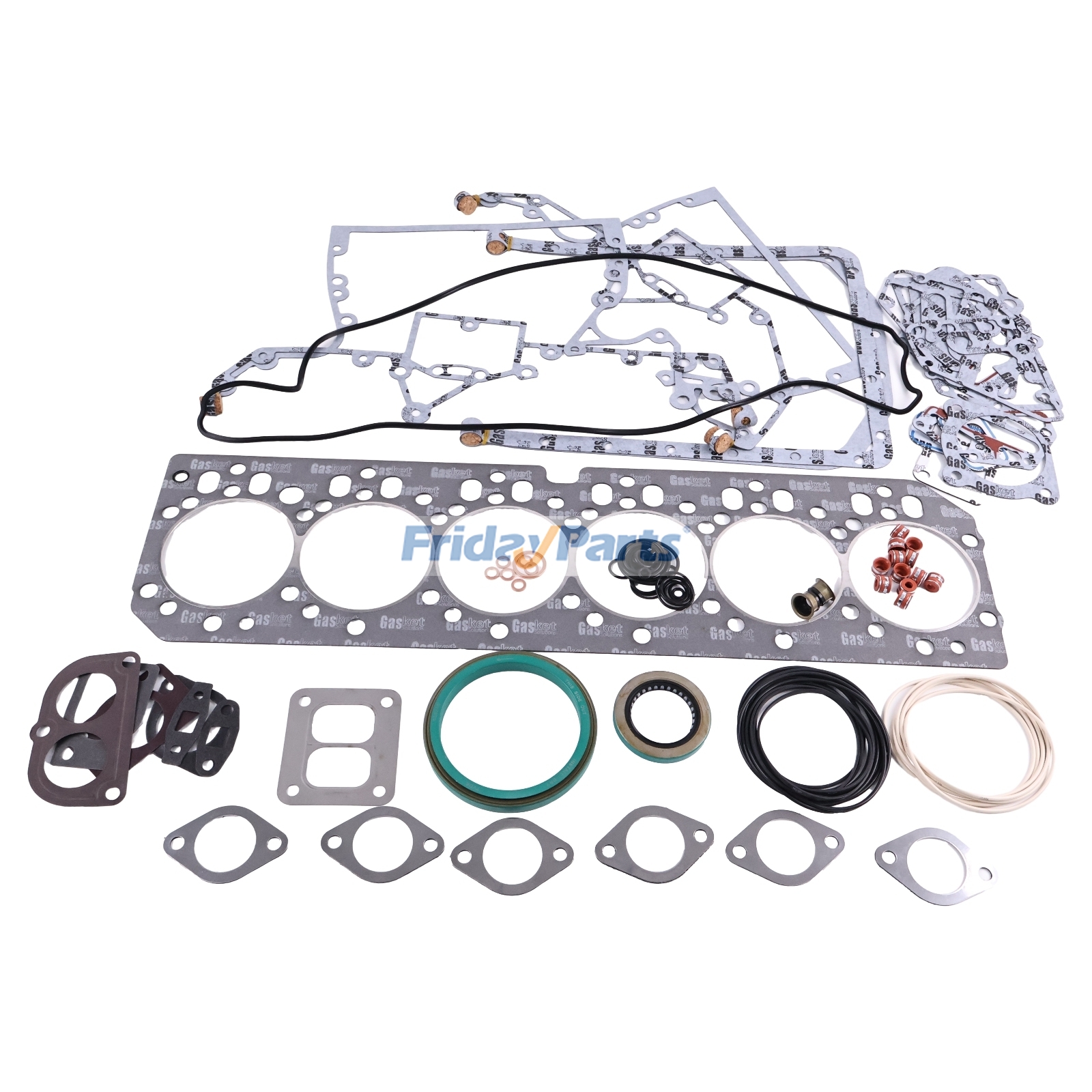 Kit de joints de révision RE546994 pour moteur John Deere 6,8 L, tracteurs 6068, 2204, 6068, 7630, 7730, 7830, 7930, 2044M et 7530, moissonneuse-batteuse 1170E.