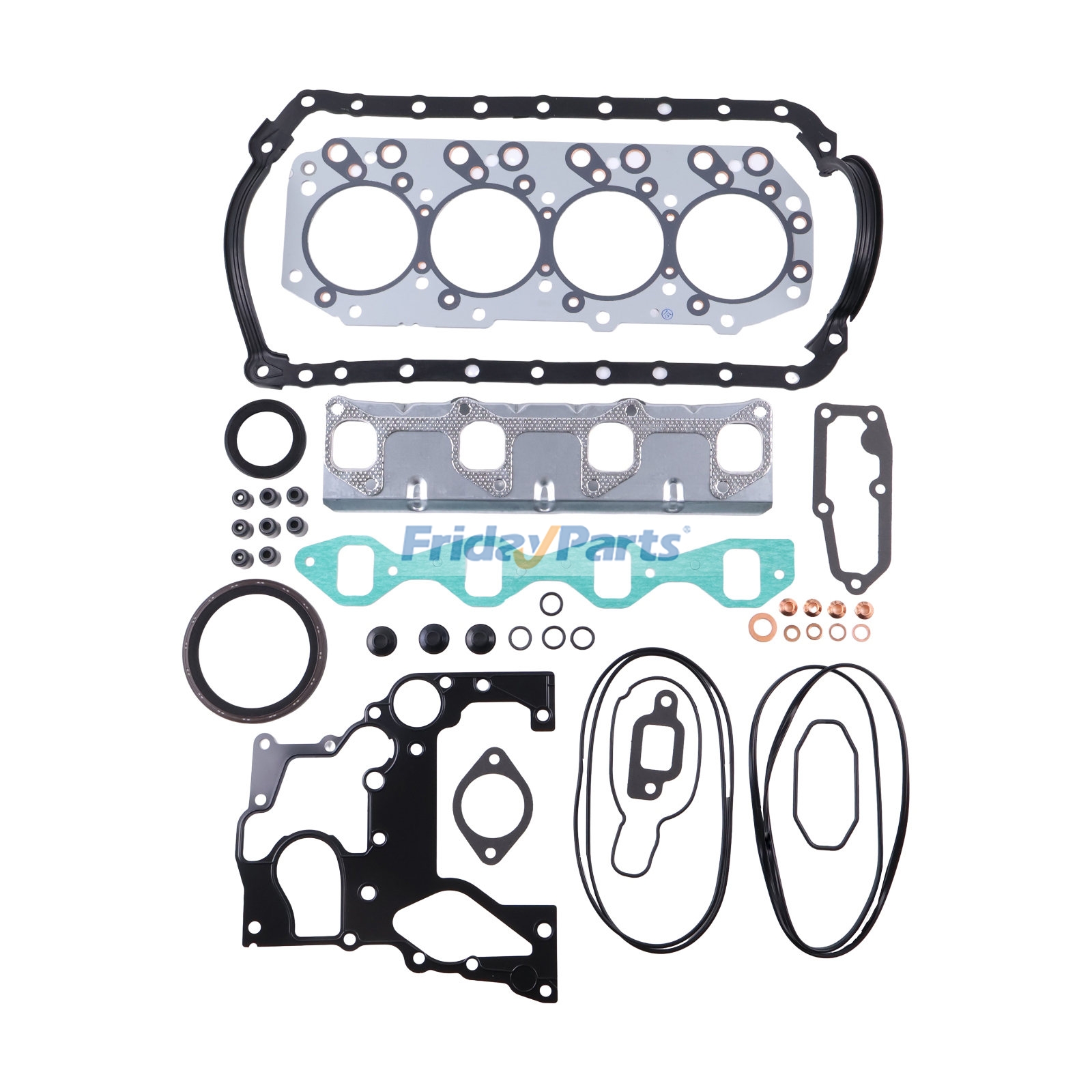 Overhaul Gasket Kit compatible with Excavator