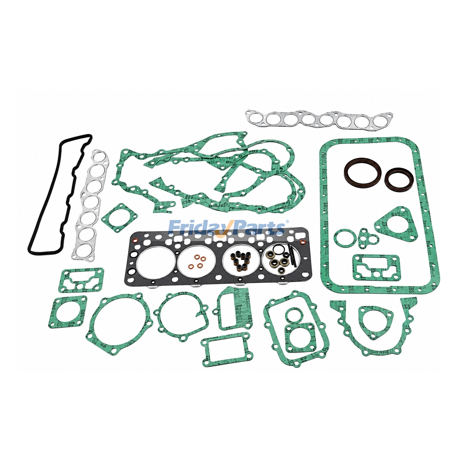 Overhaul Gasket Kit compatible with Engine