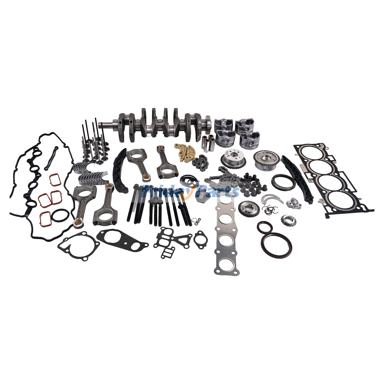 Kit de reconstrucción y revisión del motor G4KH para Hyundai Sonata Santa Fe Sport Kia Sportage Optima 2.0T Para HYUNDAI