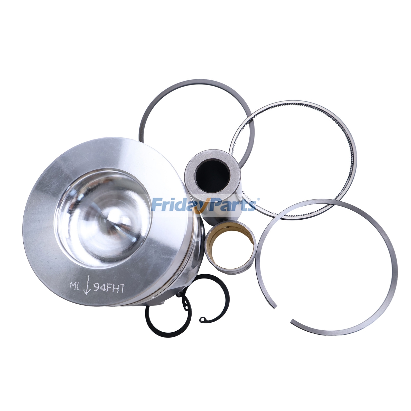 Kit de reacondicionamiento MIA884441 para motor Yanmar 4TNV94FHT, compatible con cargadoras John Deere 330P, 330G, 331P, 331G, 332G, 333P, 333G, 334P y 335P. Para JOHN DEERE