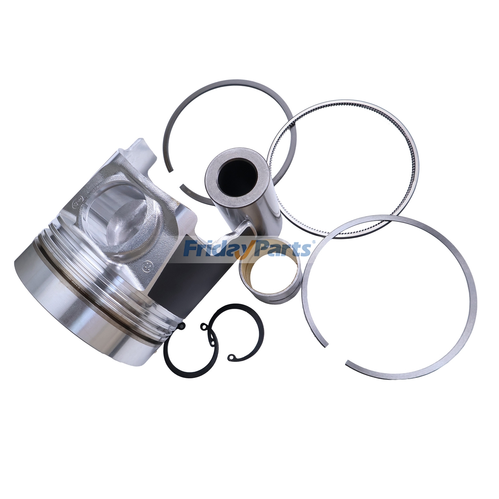 Kit de reacondicionamiento MIA884441 para motor Yanmar 4TNV94FHT, compatible con cargadoras John Deere 330P, 330G, 331P, 331G, 332G, 333P, 333G, 334P y 335P. de FridayParts