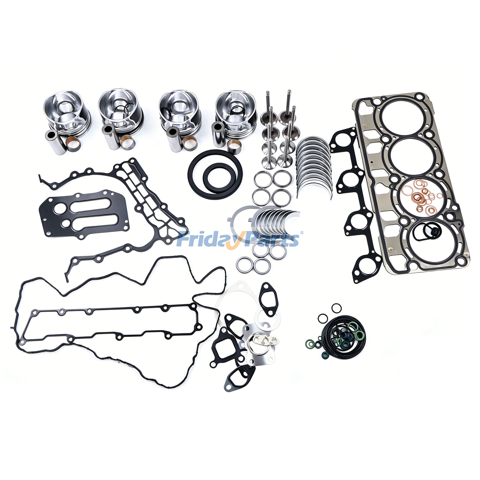 Overhaul Rebuild Kit 0413-4462 for Deutz Engine D2.9L4 BF4L913 TCD2.9L4 TCD2.9L04 TD2.9L04