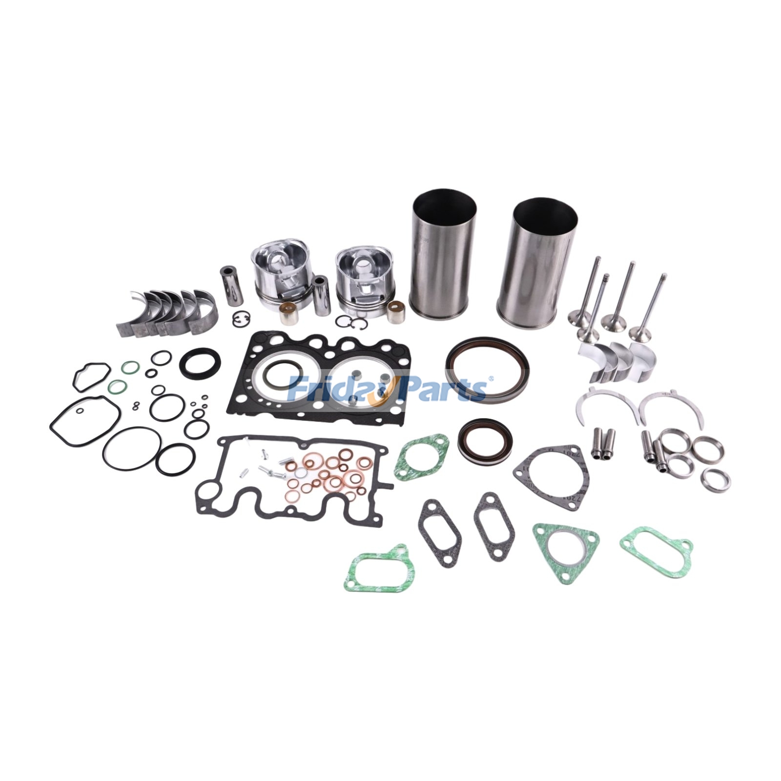 Overhaul Rebuild Kit compatible with Engine