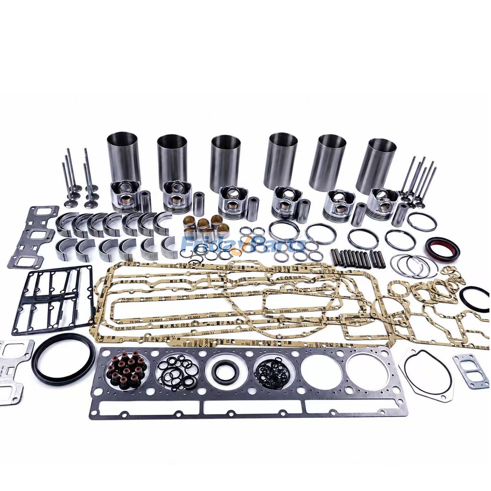 Kit de reconstrucción y reacondicionamiento 107-7545 para motores Caterpillar CAT 3116 Excavadora 325B 320B Compactadora CS-563D CS-573D Pavimentadora AP-1000 AP-1050B BG-240C BG-245C BG-260C Para CAT