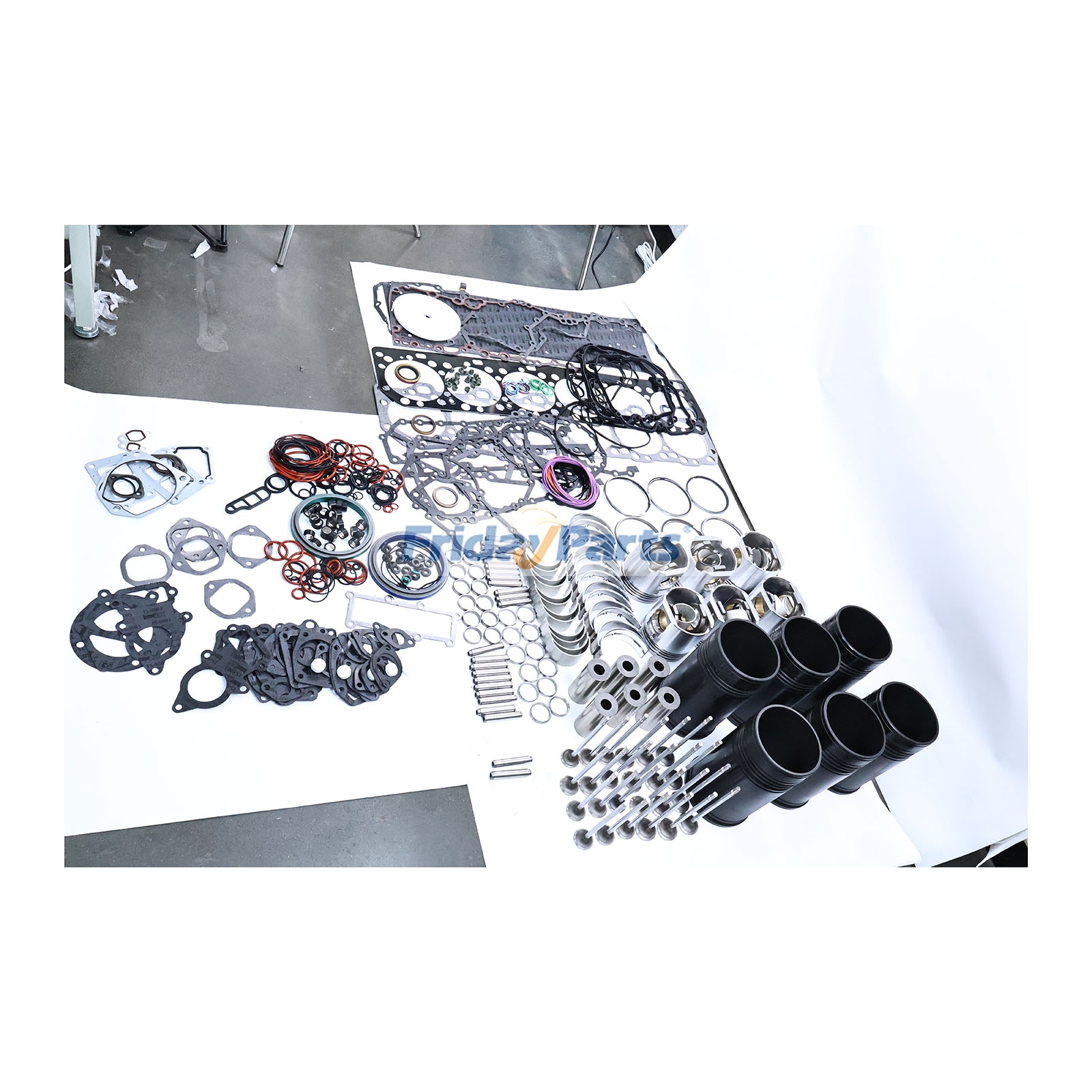 Überholungssatz 116-1372 für Caterpillar CAT Motor 3046 3406E Dozer D3C D4C D5C D5G Lader 933 933Cfür Für CAT