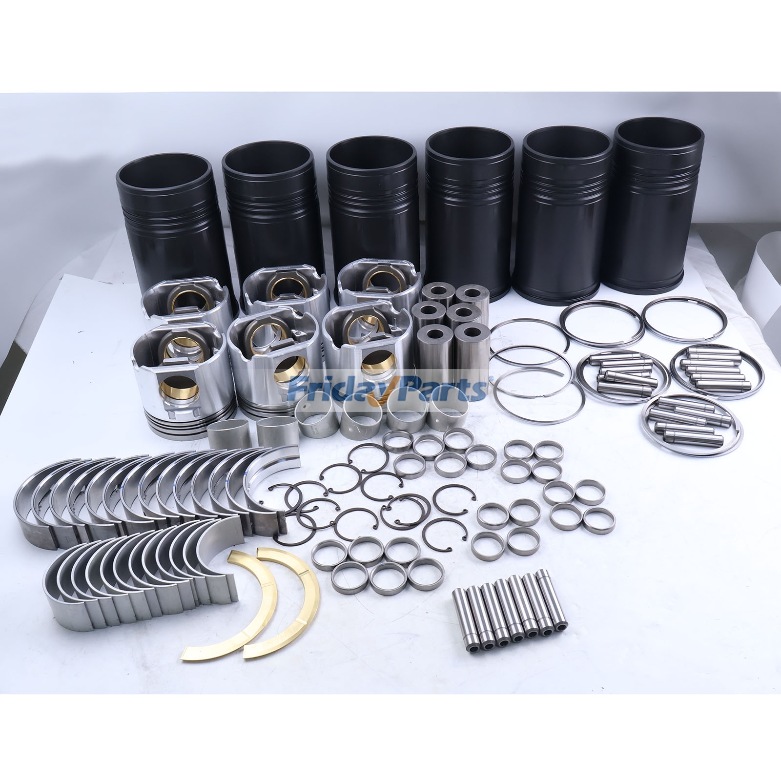 Overhaul Rebuild Kit 116-8154 for Caterpillar CAT Engine 3406 Tractor 621E 621F 627F 627E 623B 627B Loader 980G Articulated Truck D350E D400E D350D D40D