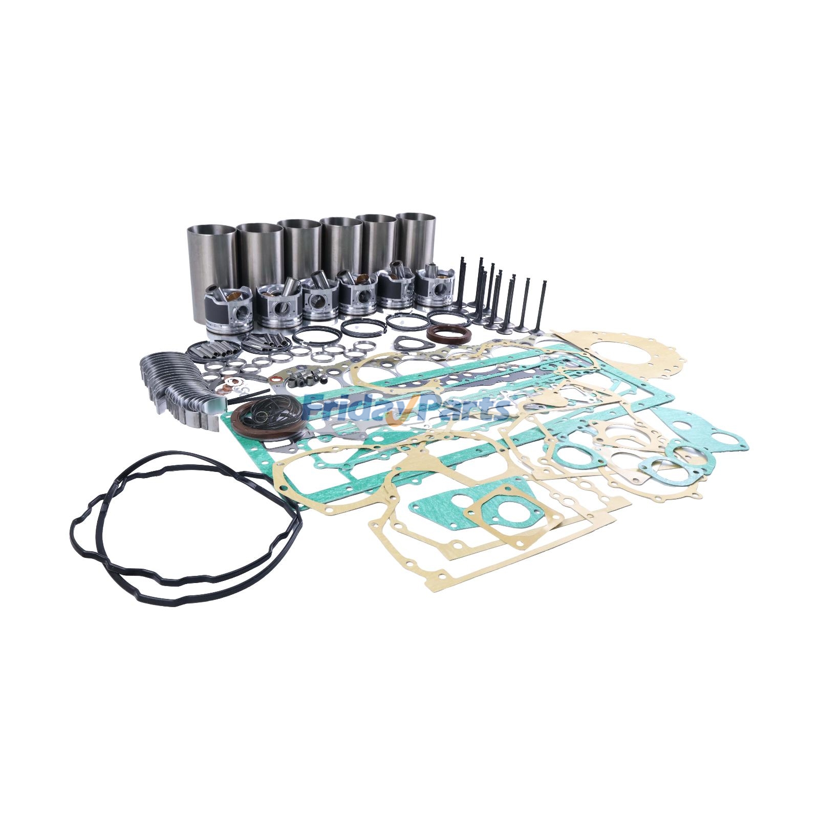 Kit de révision et de reconstruction 128-3295 pour moteur Caterpillar CAT 3046, bulldozer D5C D5G, chargeuse 939C