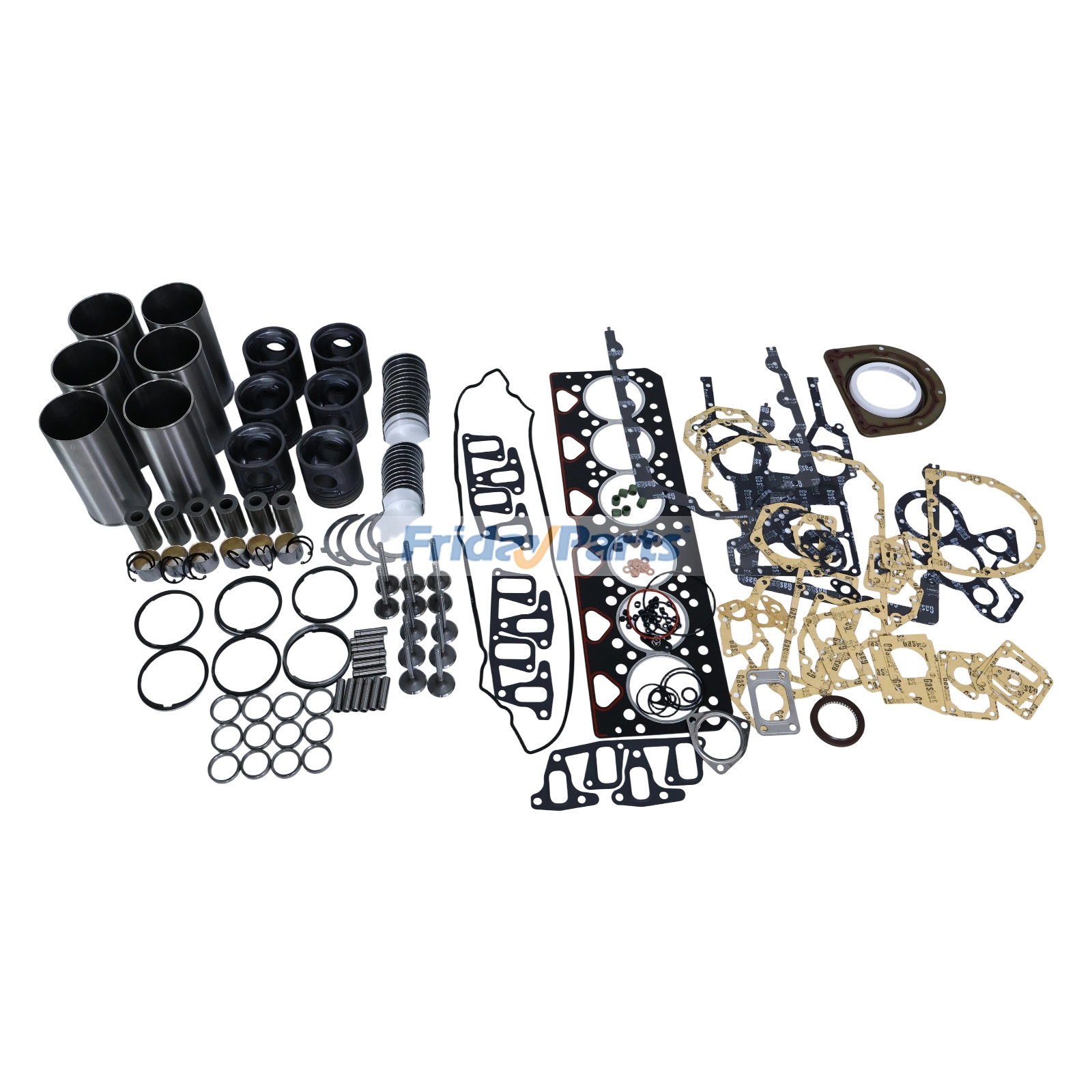 Overhaul Rebuild Kit compatible with Compactor,Engine,Excavator,Loader