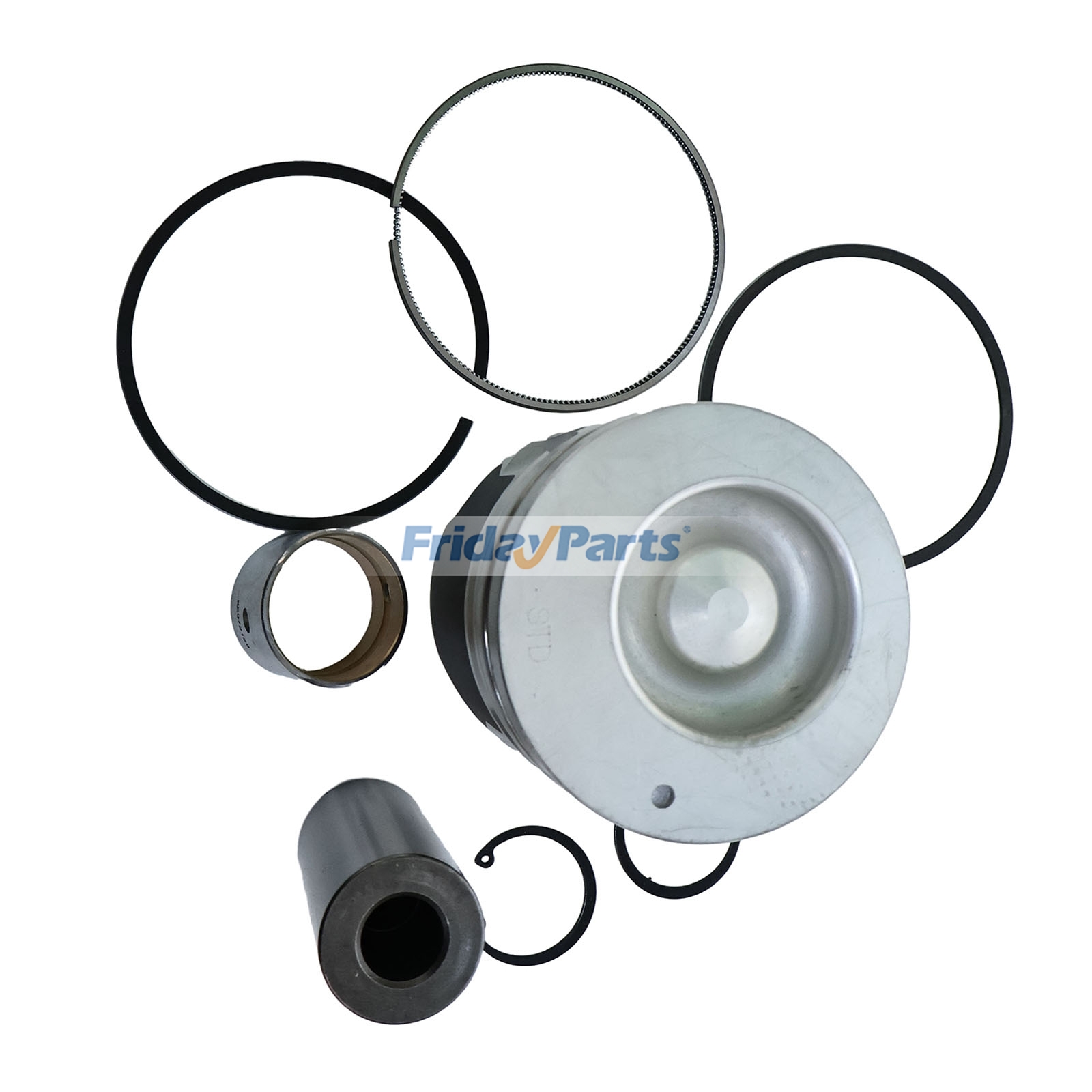 Kit de reconstrucción de revisión 23418-45500 para motor Hyundai D4DD de FridayParts