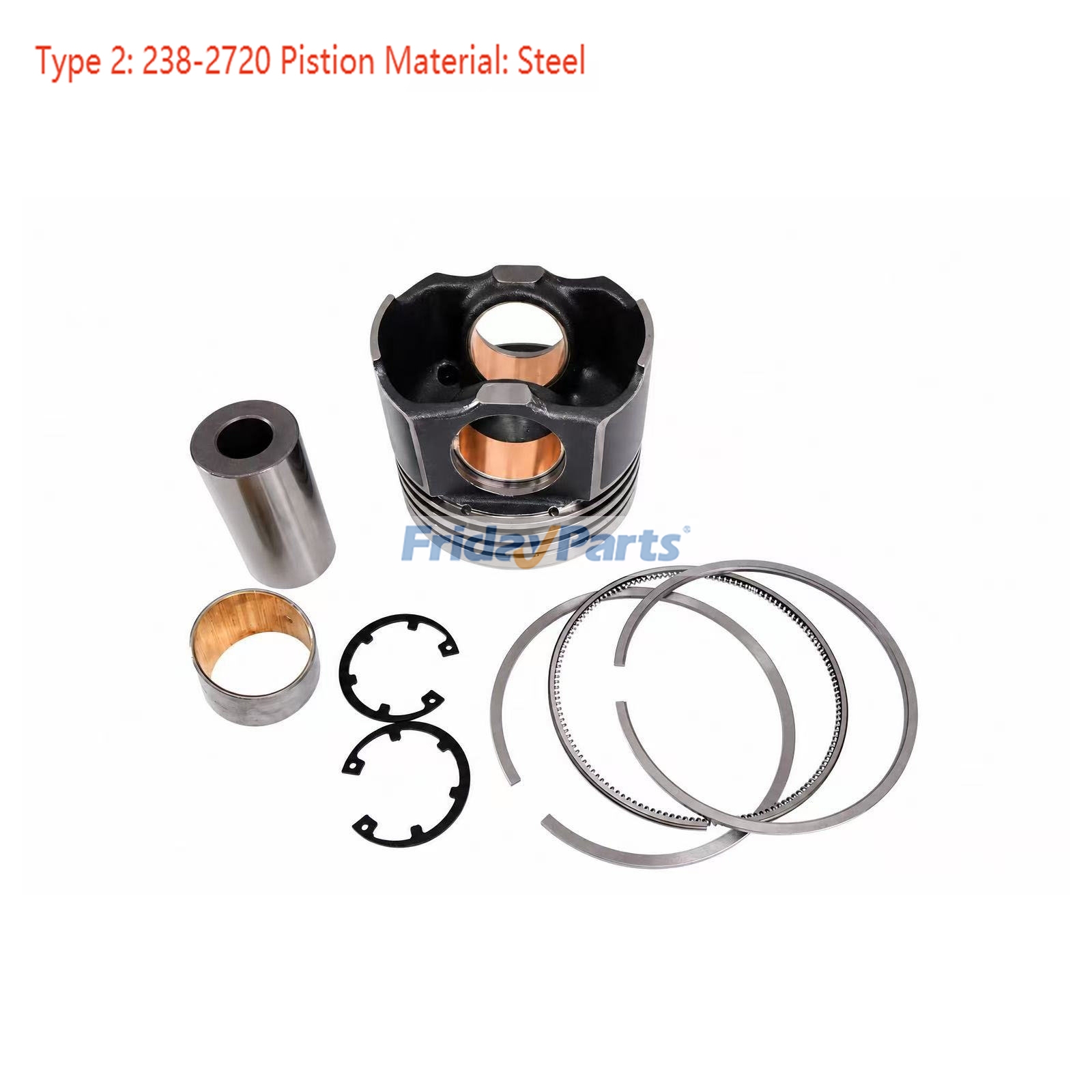 Overhaul Rebuild Kit 238-2720 238-2698 for Caterpillar CAT Engine C7 Excavator 323D2 324D 325D 328D 329D M325D for less